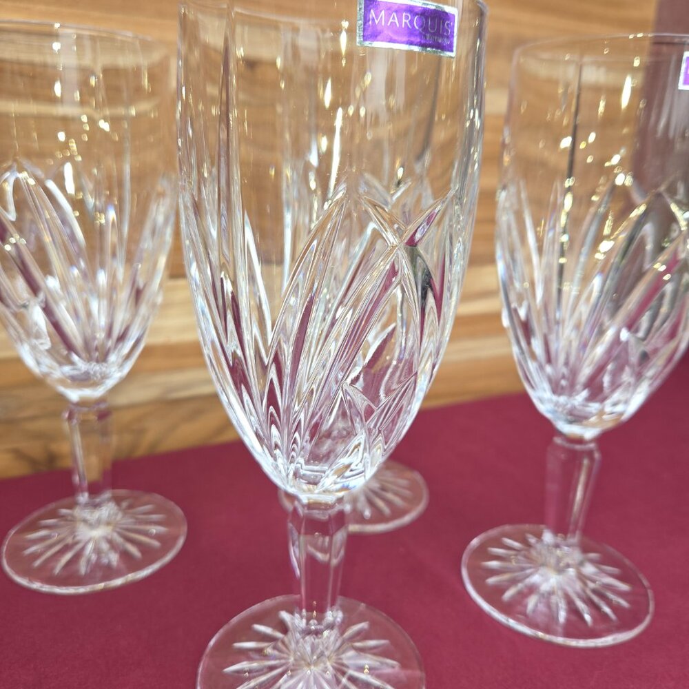 Marquis Waterford Brookside Crystal Glasses Set of 4 - Picture 3 of 4